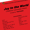 Joy to the World (Traditional / Intermediate version)